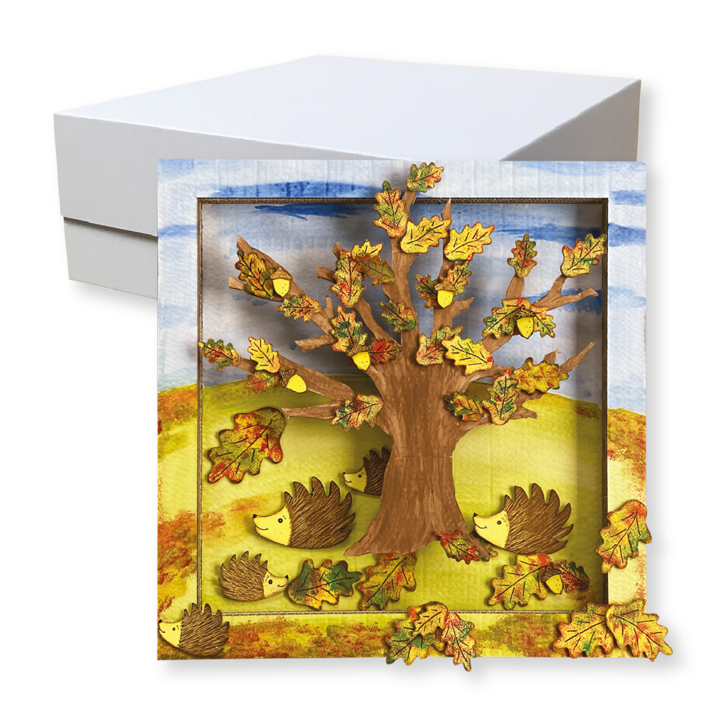 Vymaluj a slep! Sady na domalování z lepenky pro školy a školky