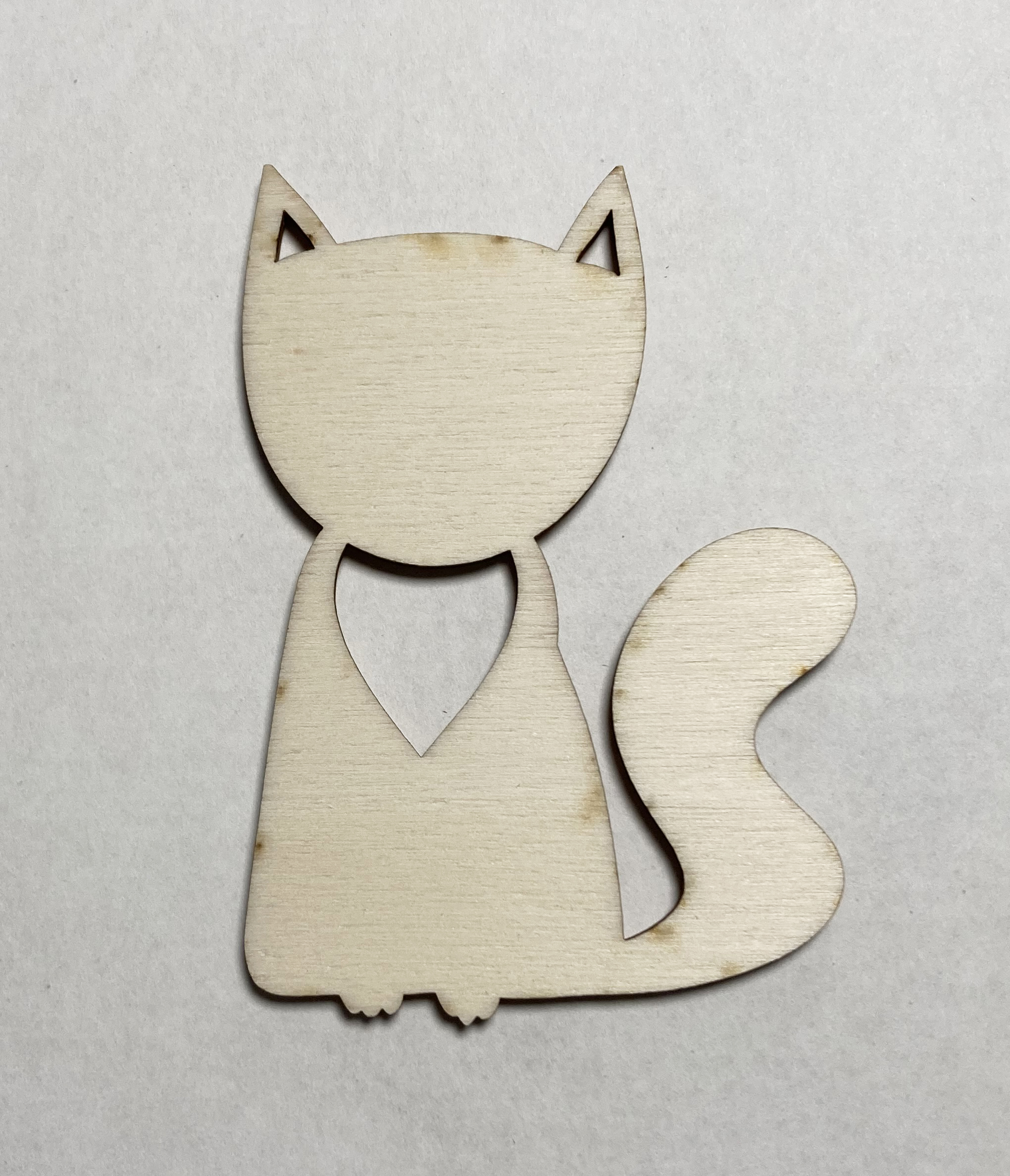 Kočka 2. / 10x7 cm