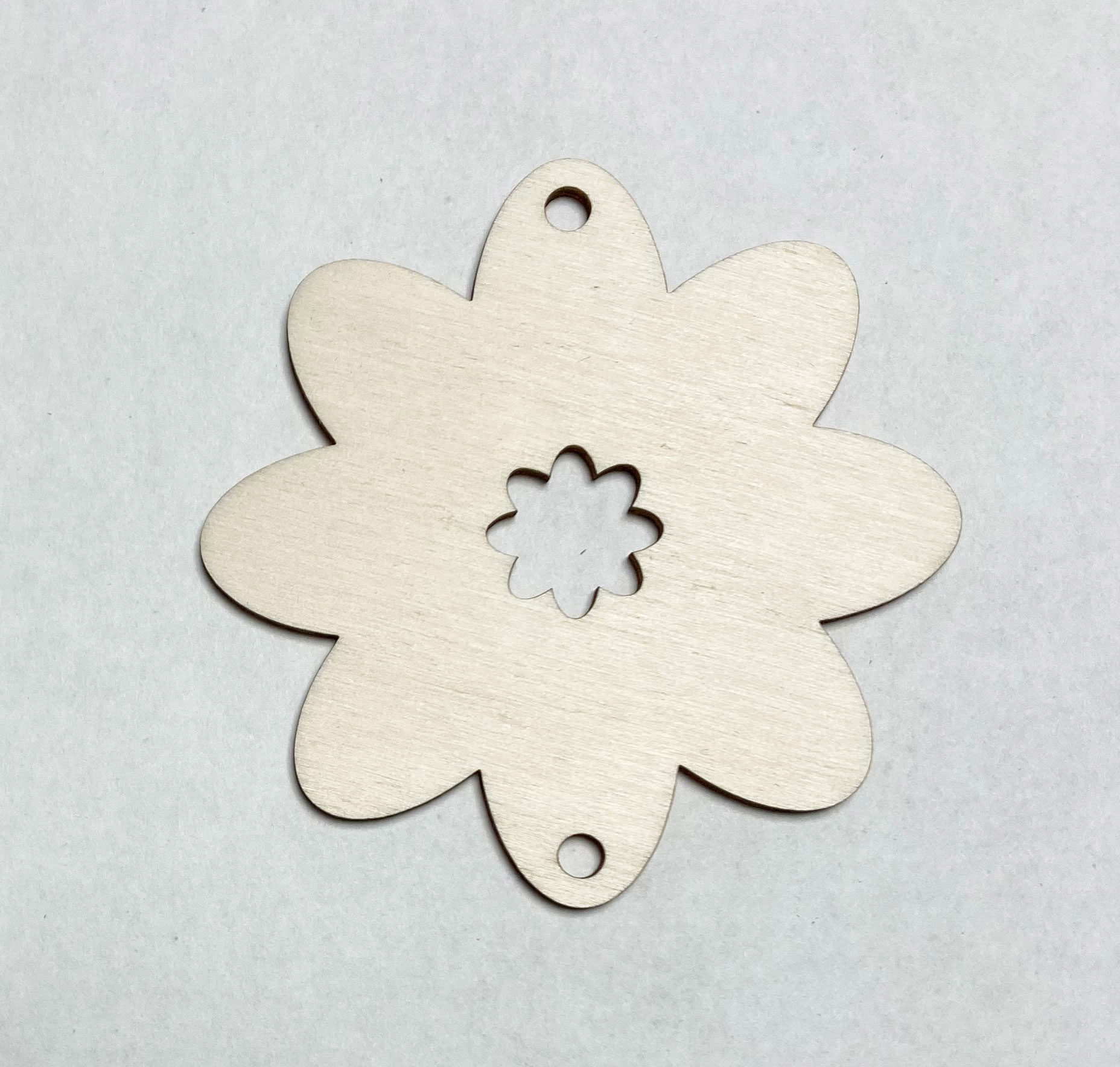 Kytička s kytičkou / 8,5x8,5 cm