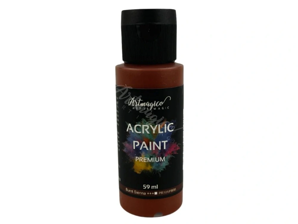 Artmagico - akrylové barvy Premium 59 ml, Burnt Sienna