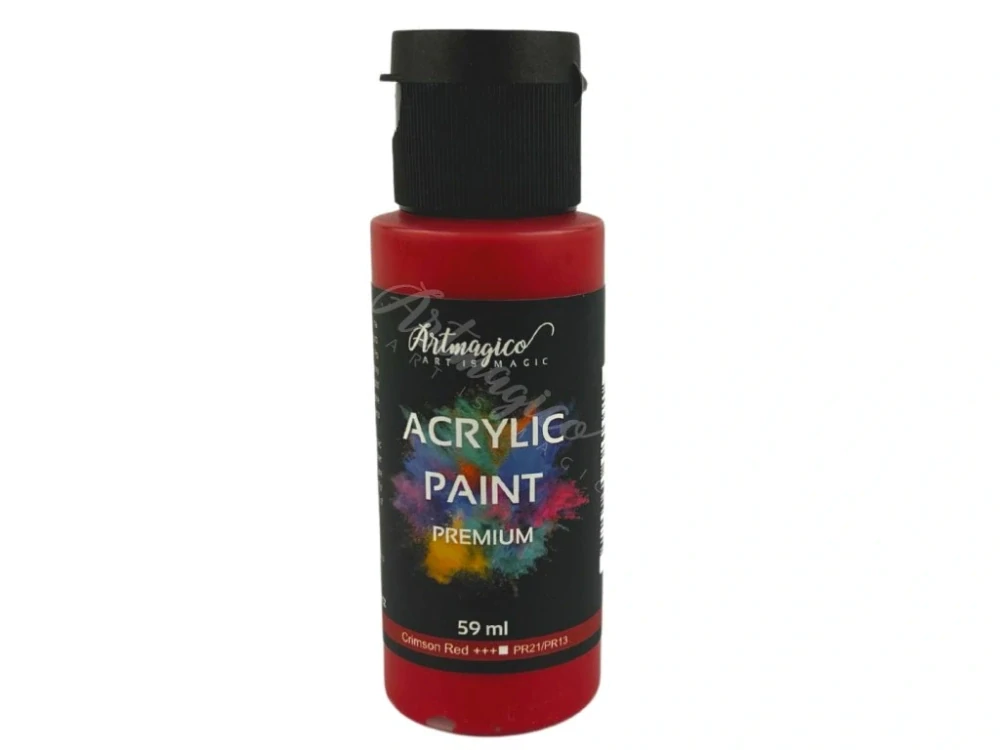 Artmagico - akrylové barvy Premium 59 ml, Crimson red