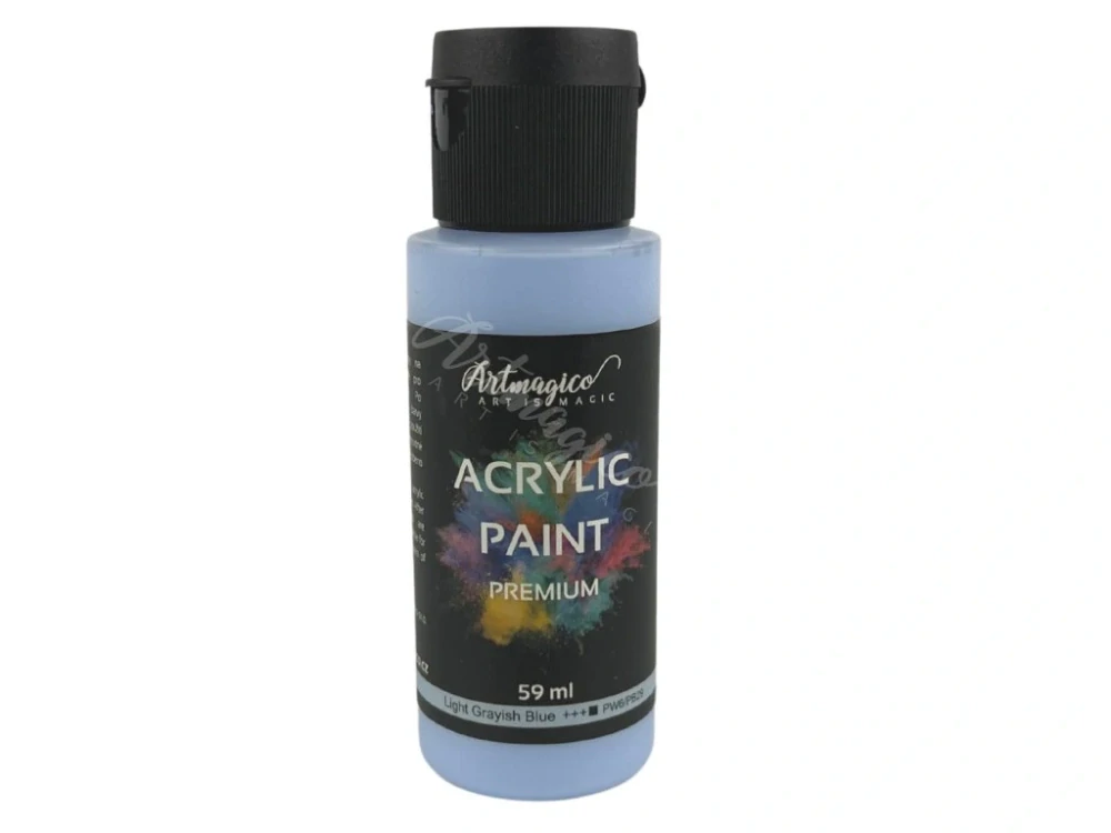 Artmagico - akrylové barvy Premium 59 ml, Light Grayish Blue