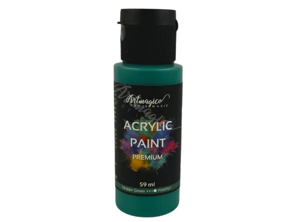 Artmagico - akrylové barvy Premium 59 ml, Viridian green