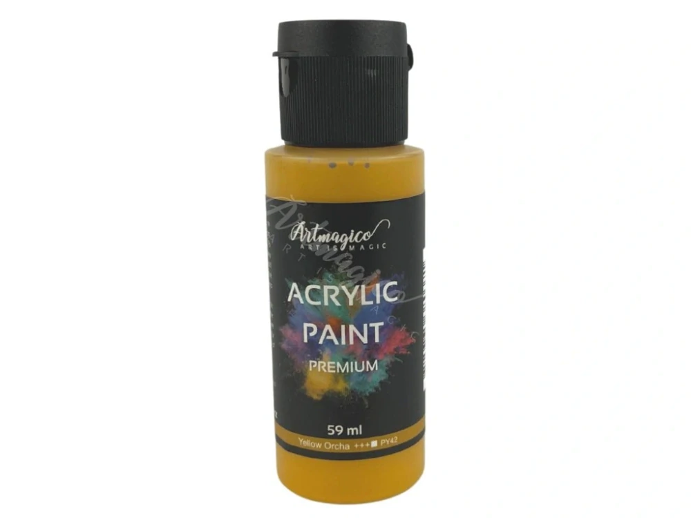 Artmagico - akrylové barvy Premium 59 ml, Yellow ochra