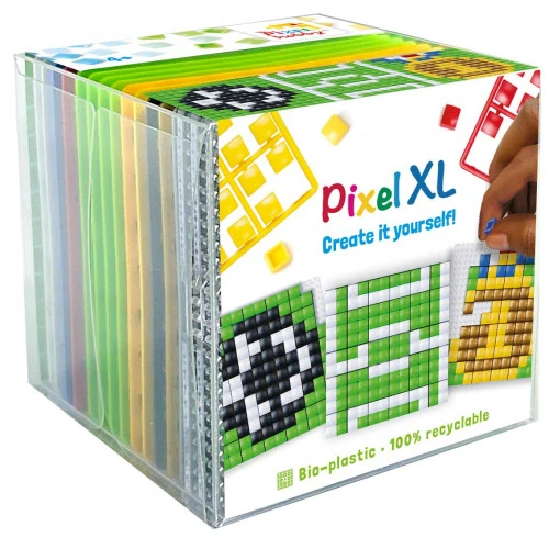 XL kostka - Fotbal - Pixel