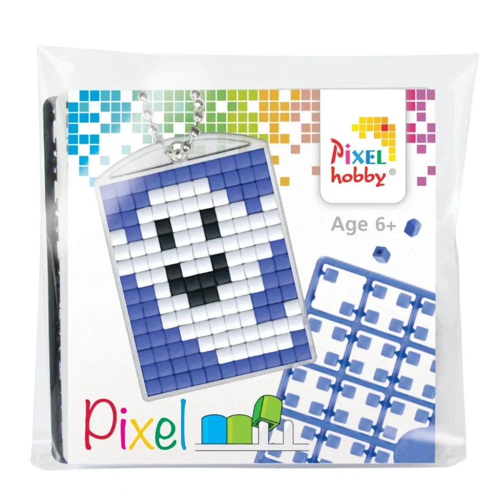 Pixel klíčenka duch nebo netopýr 1ks