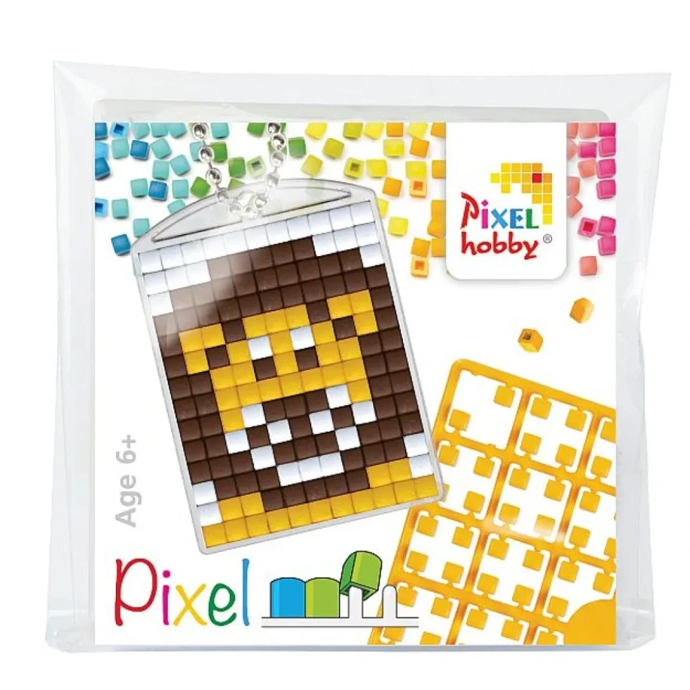 Pixel klíčenka lev 1ks