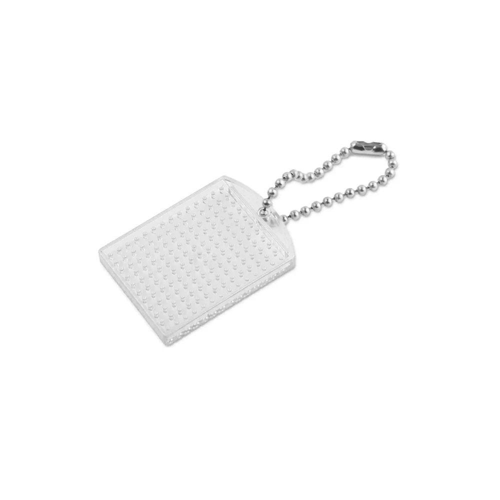 Náhradní klíčenka s řetízkem k pixel hobby transparentní