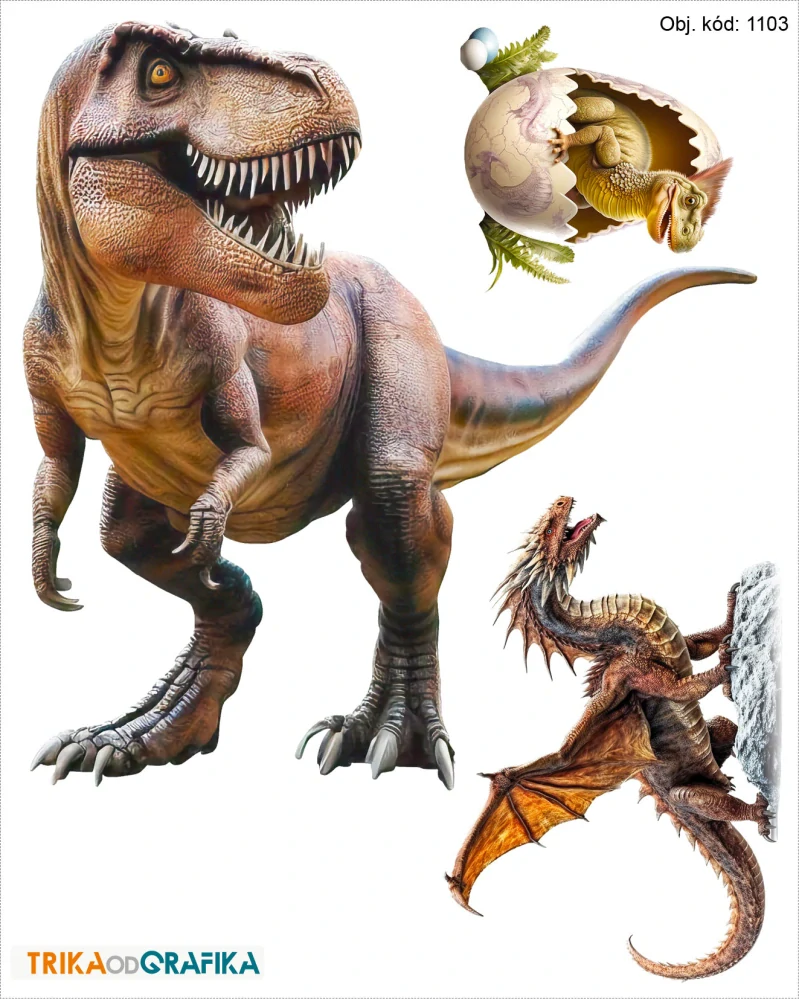 Dino 3 – nažehlovačka 14x11