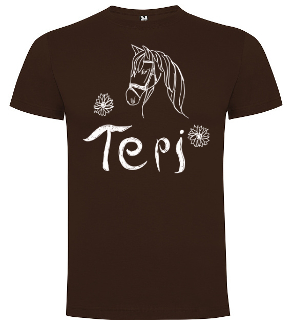 tričko s vlastním motivem, Čokoládová, S, Pánská / Unisex