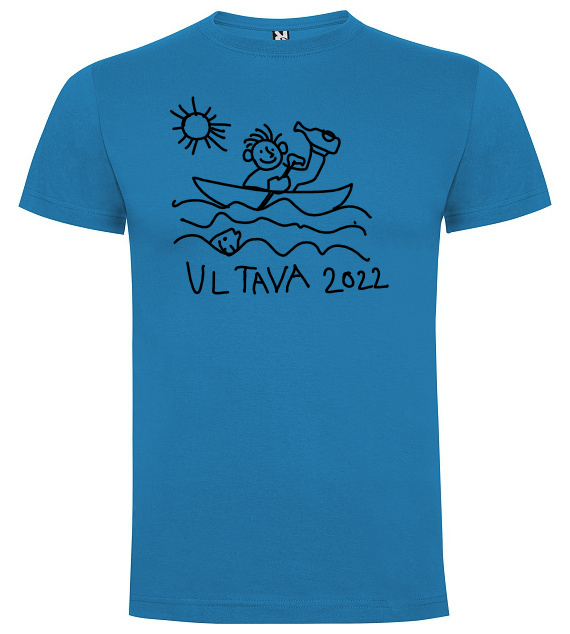 tričko s vlastním motivem, Oceán, XL, Pánská / Unisex