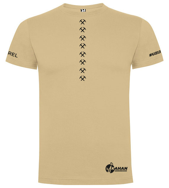 Pánská trička Kahan, Písková, XL