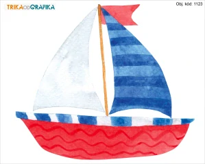 Loďka – nažehlovačka