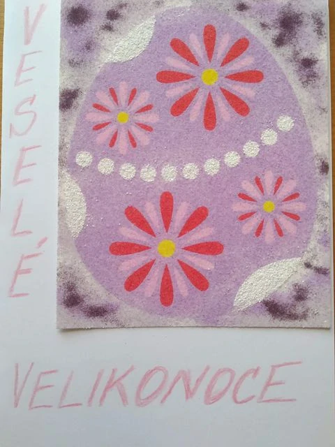 velikonoční VAJÍČKO I. / 12x15 cm