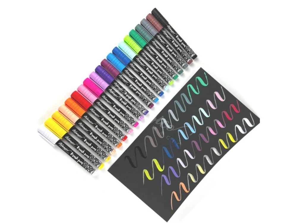 Brush pens sada 20 ks