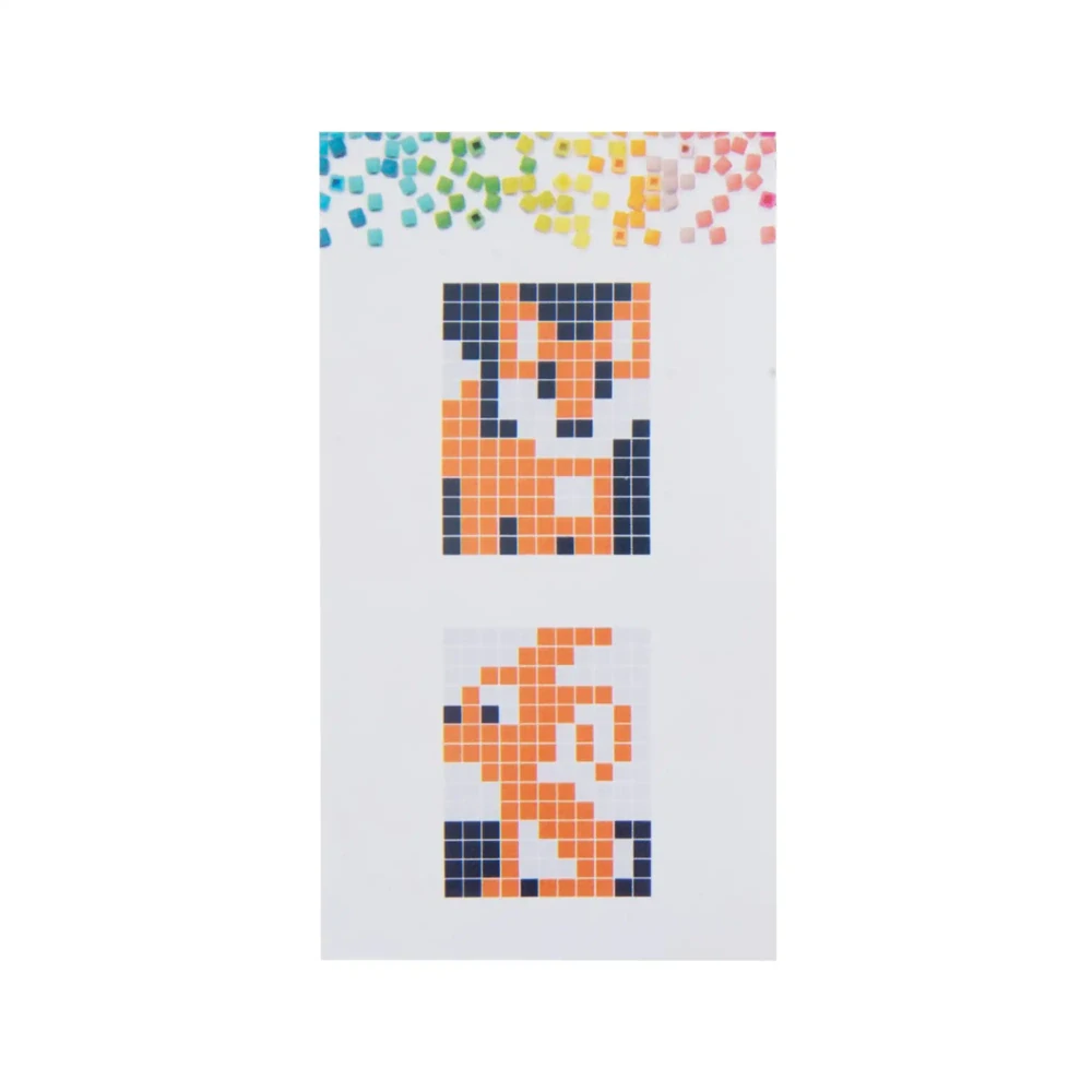 Pixel klíčenka liška 1ks
