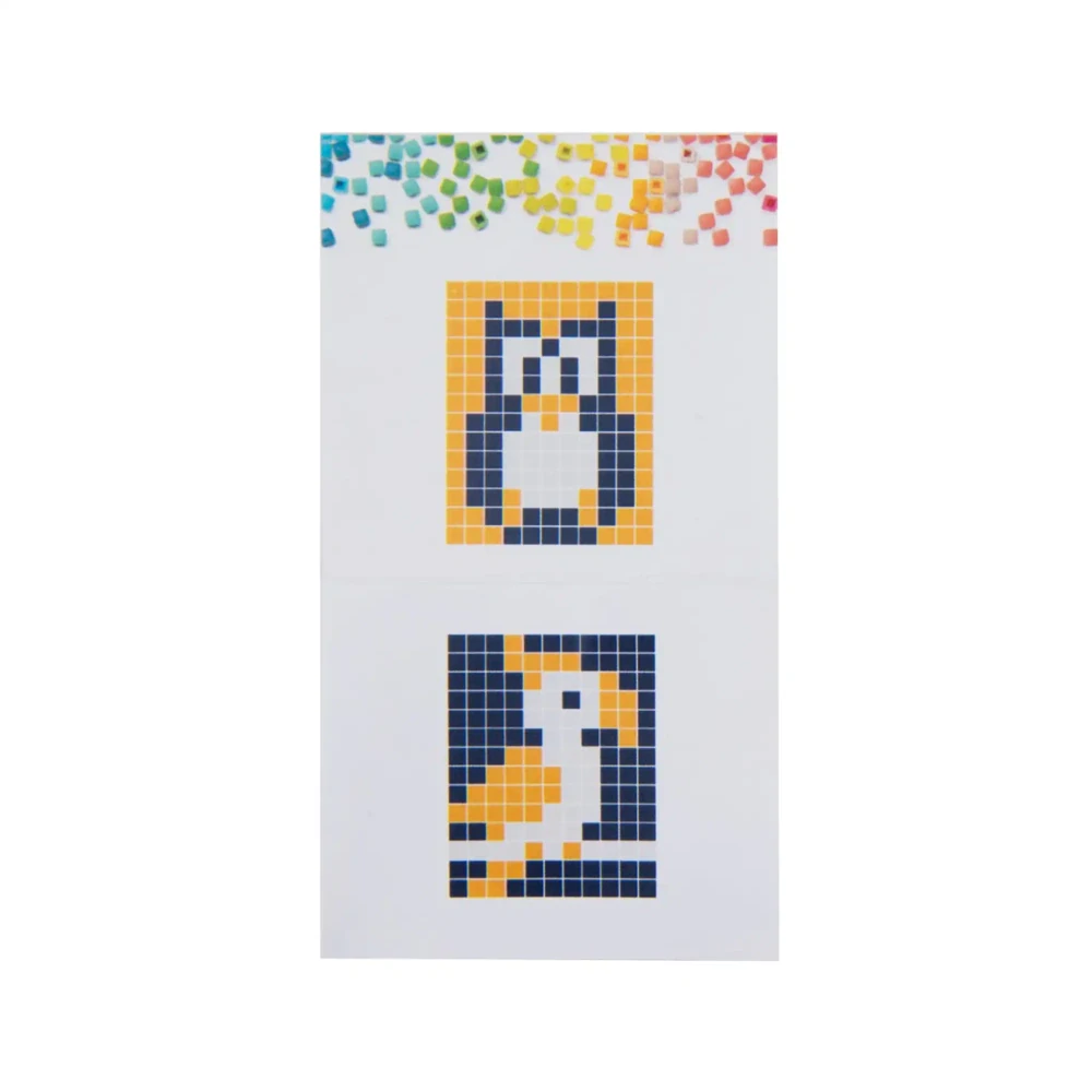 Pixel klíčenka sova 1ks