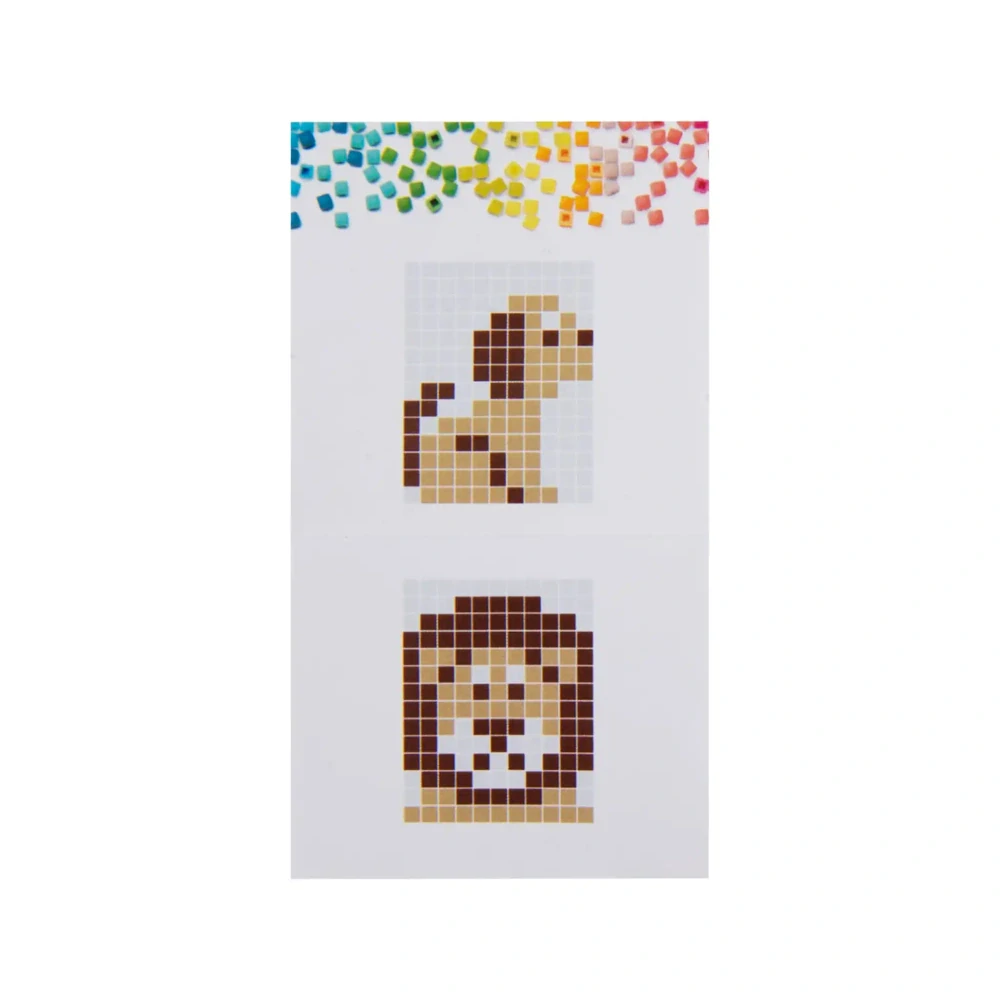 Pixel klíčenka pes nebo lev 1ks