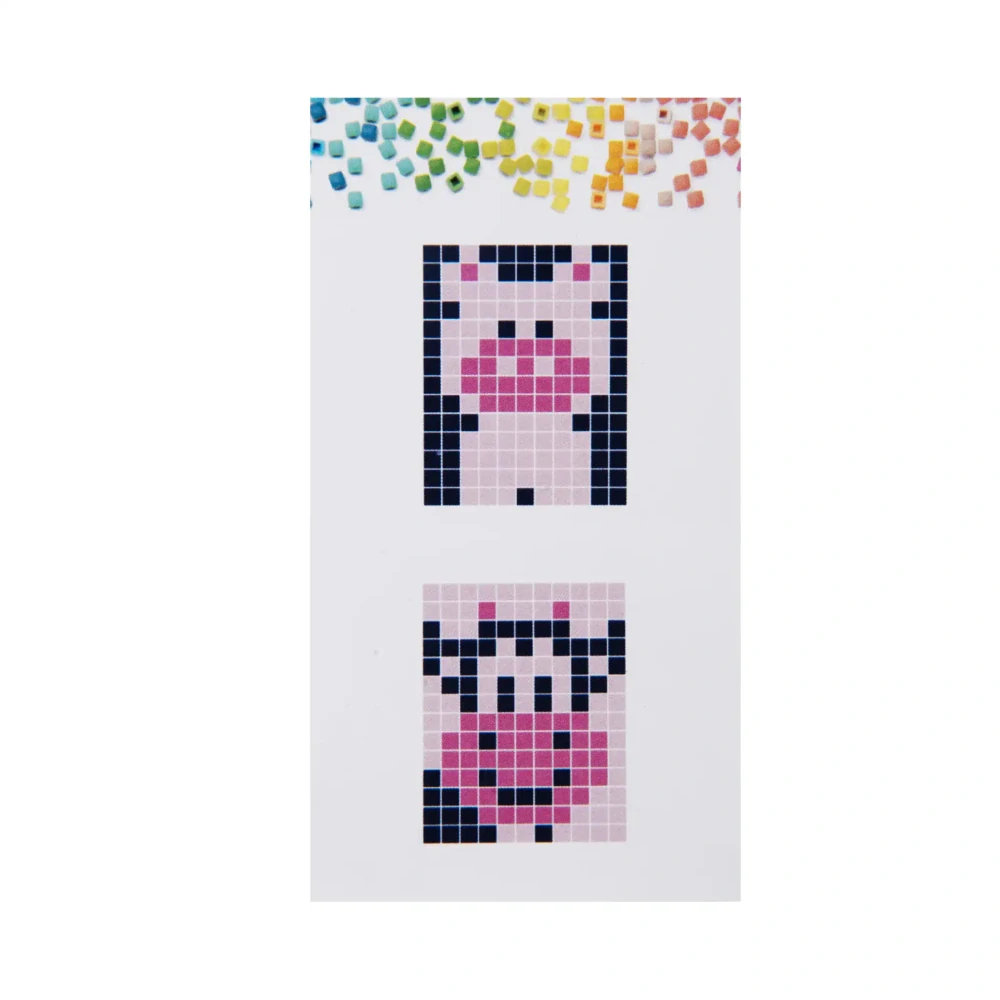 Pixel klíčenka prase nebo kráva 1ks