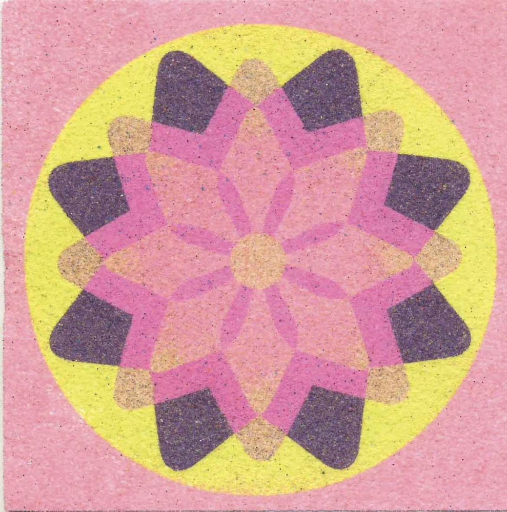 sada mandaly – RŮŽOVÉ / 10x10 cm