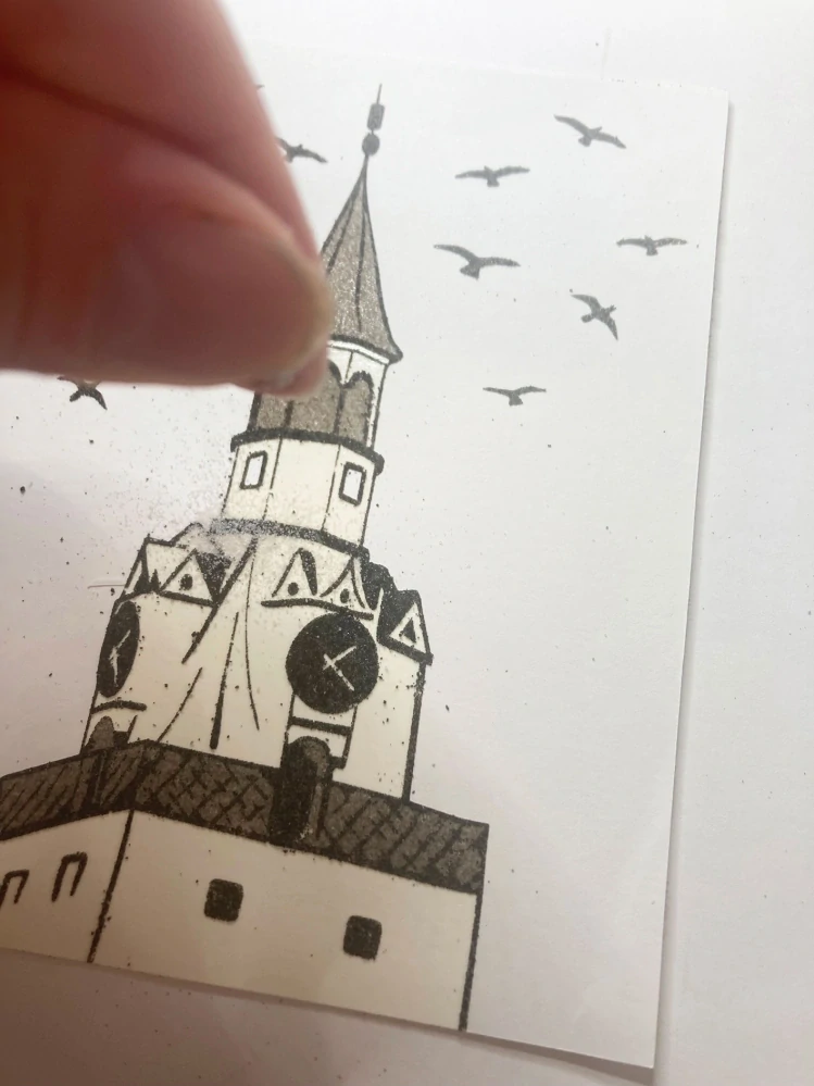 IVANČICKÁ VĚŽ / 12x15 cm