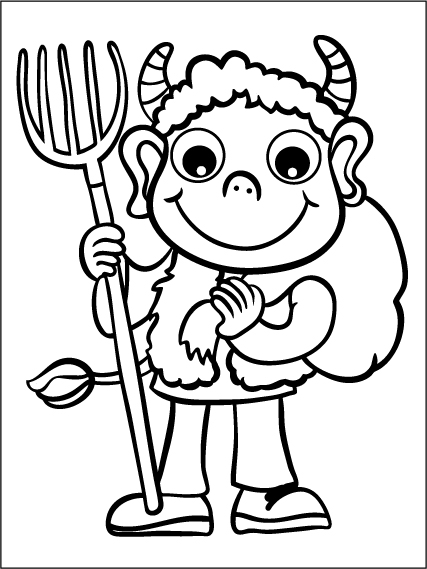 Čert - Tričko s motivem