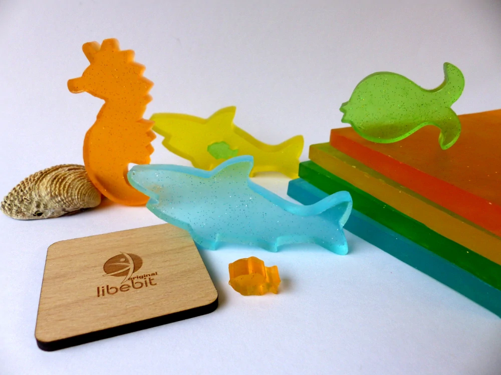 Kreativní sada pro výrobu originálních mýdel třpytivá