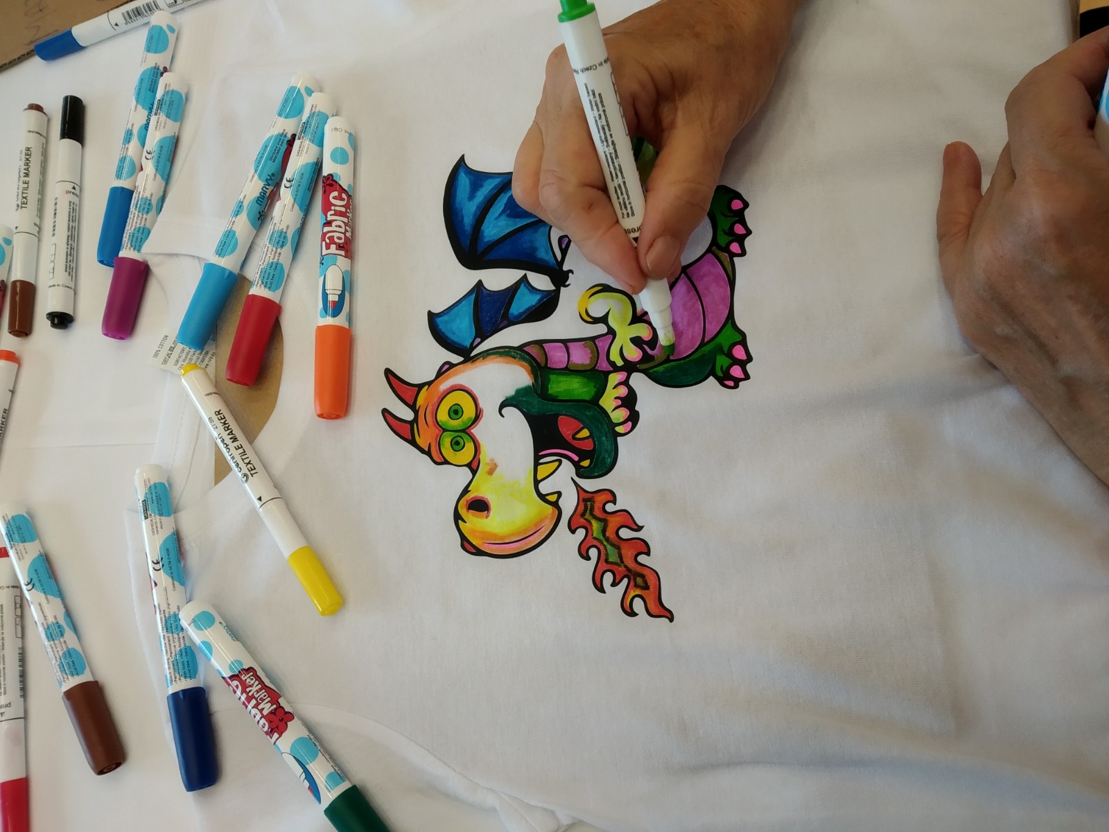 Fixy na textil - NEON