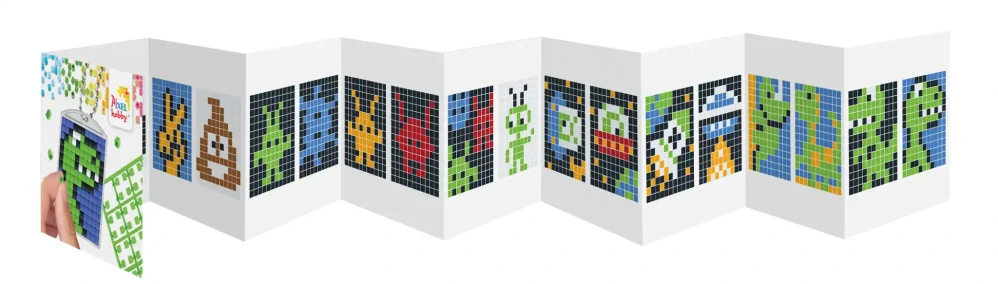 Sada Pixel klíčenky cool 3ks