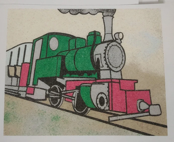 MAŠINKA pro Obec Zastávka / 15x12 cm