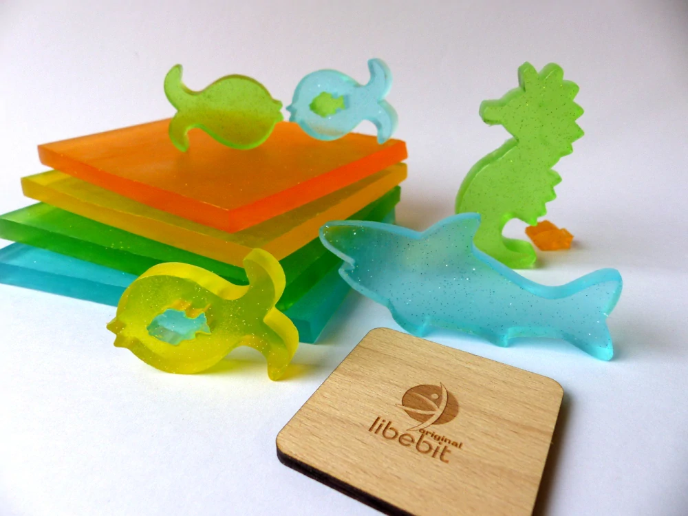 Kreativní sada pro výrobu originálních mýdel třpytivá