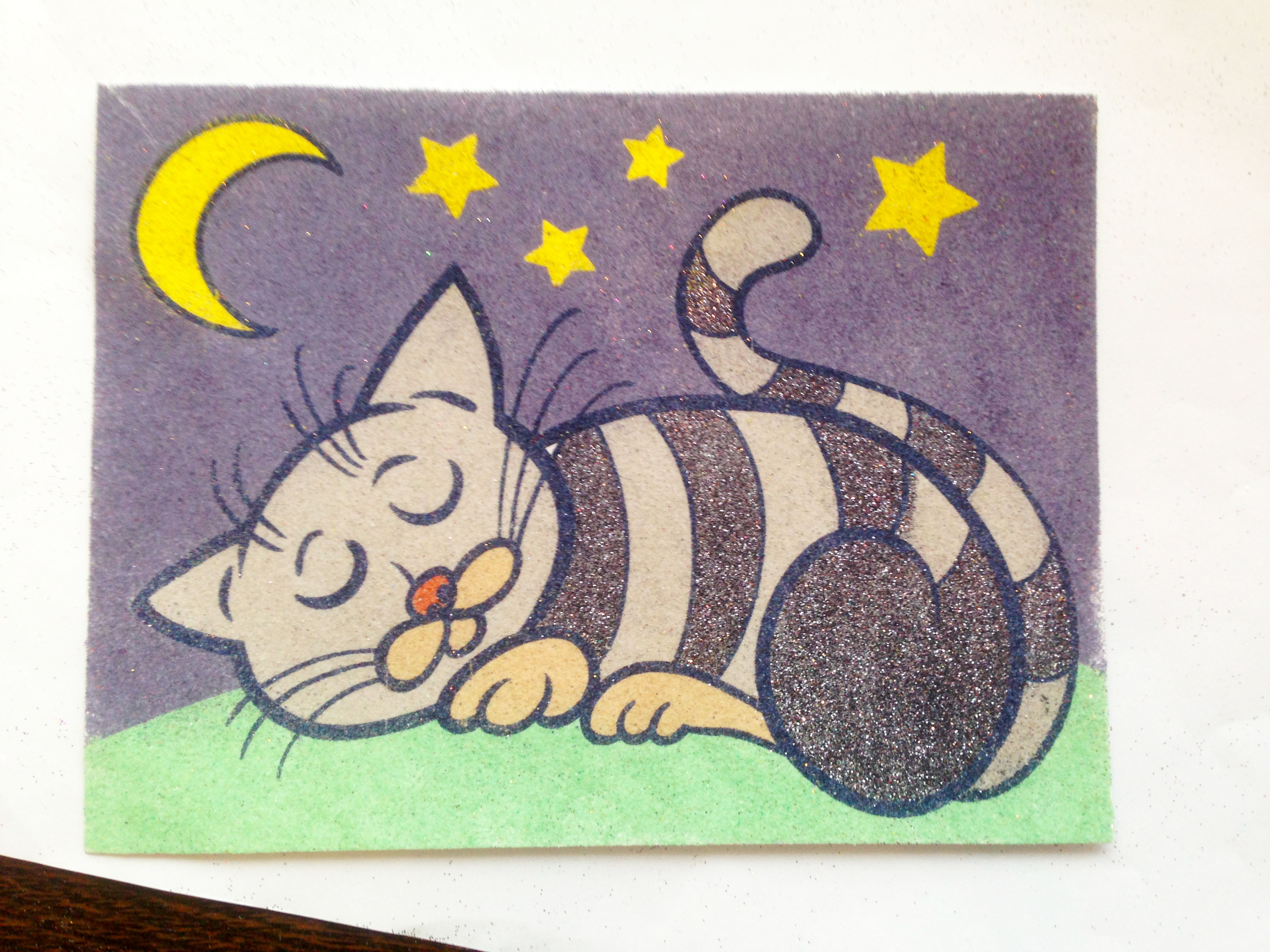 KOČKA / 20x15 cm