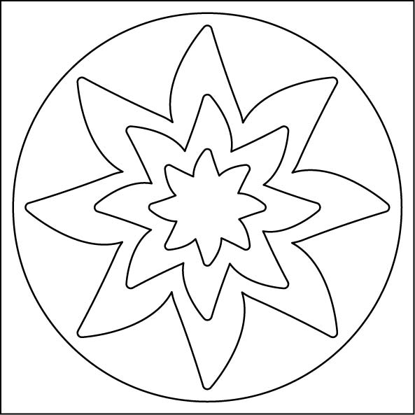 sada Vánoční HVĚZDY – FIALOVÉ / 10x10 cm
