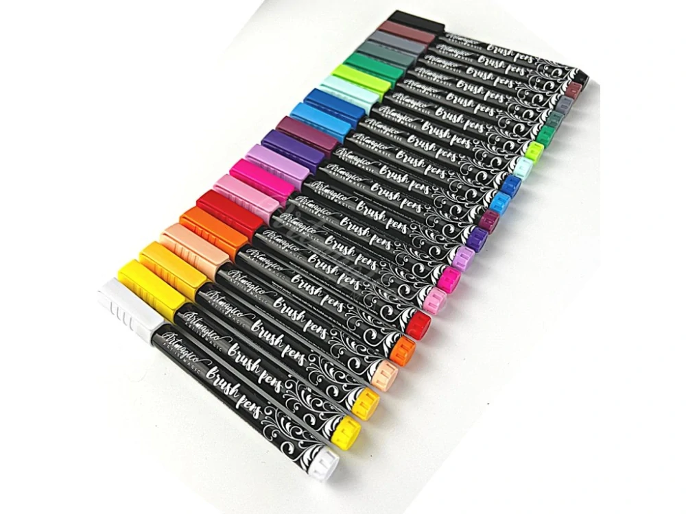 Brush pens sada 20 ks