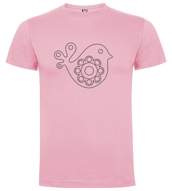 Ptáček folklór - Tričko s motivem