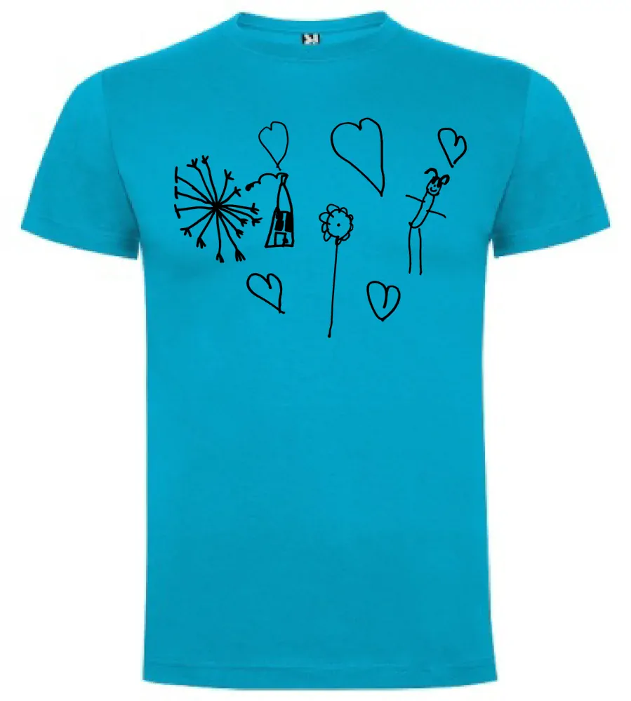 tričko s vlastním motivem, Čokoládová, 3.XL, Pánská / Unisex