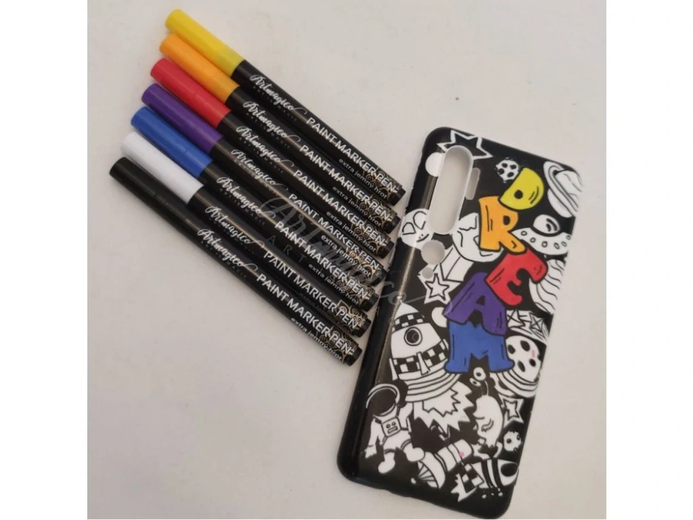 Akrylový popisovač s Extra jemným hrotem (0,7 mm) 24 ks