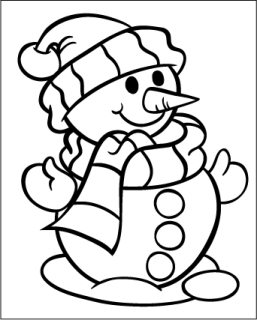 SNĚHULÁK / 12x15 cm